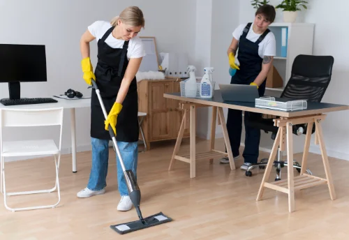 Nettoyage de bureau professionnel à Roz-Landrieux